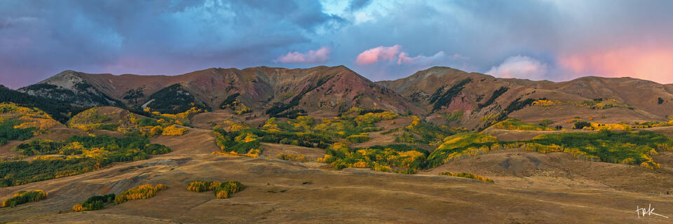 Ridgeline print